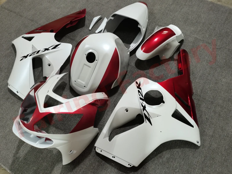 NOVÝ Motocykel, ABS Horské Kit vhodný pre Ninja ZX-12R 2000 2001 2002 2003 2004 2005 ZX12R zx 12r plný kapotáže kit set red white