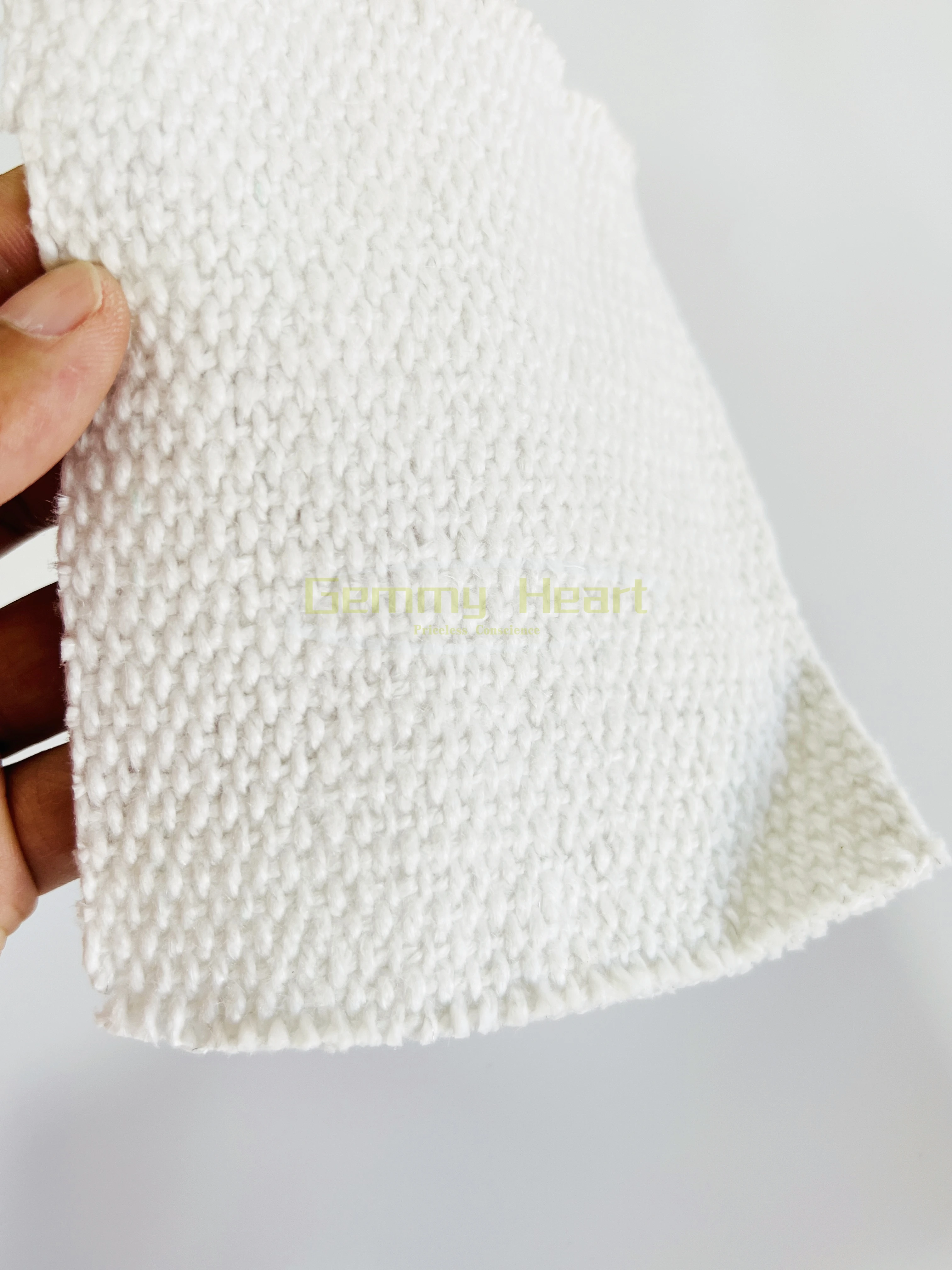 Prispôsobený Žiaruvzdorné keramické vlákna pásky tepelná izolácia keramické vlákna pásky keramické vlákna tkaniny