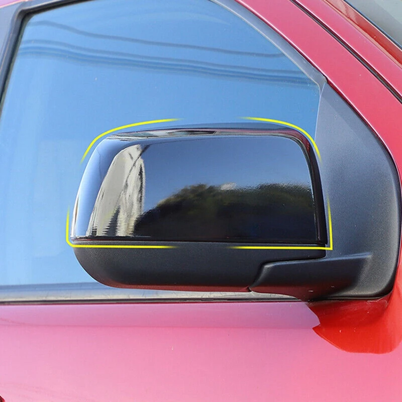 Spätné Zrkadlo Kryt Rámu Orezania pre Chevrolet 14-22, Čierna