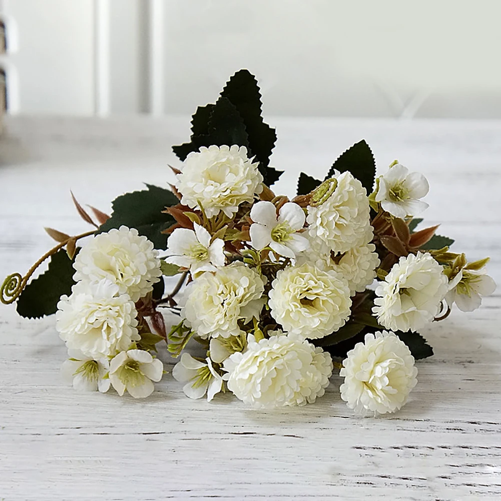 1 zväzok Európskej malý strúčik klinčeky umelé kvety veľkoobchod domáce fotografovanie mäkké dekorácie, ručne vyrábané diy materiálov