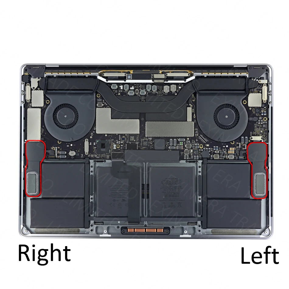 Notebook A1707 Ľavej a Pravej interný Reproduktor Nastaviť Pár Subwoofer pre Macbook Pro 15