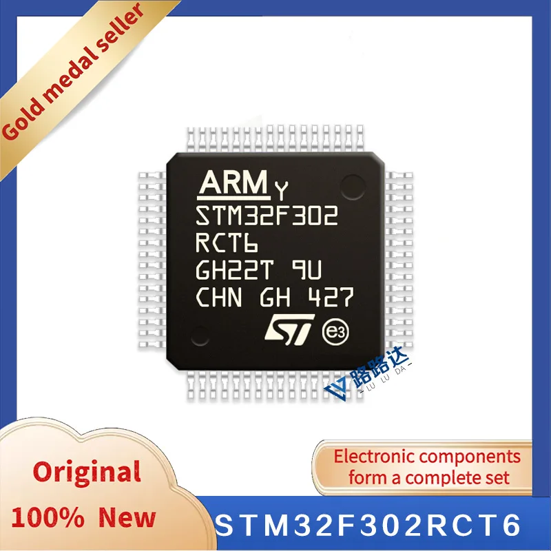 STM32F302RCT6 LQFP64 Nové originálne integrovaný čip zásob