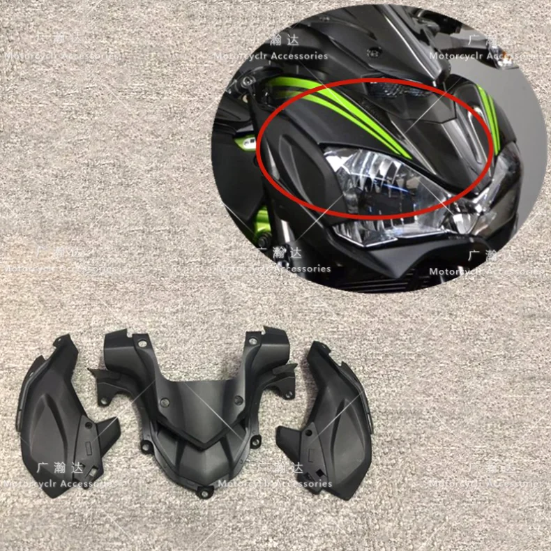 Motocykel Hlavu Vzduchu Prednej Strane Nosa Kryt Svetlometu Panel Kapotáže Vhodné Pre Kawasaki Z900 2017 2018 2019 Z 900