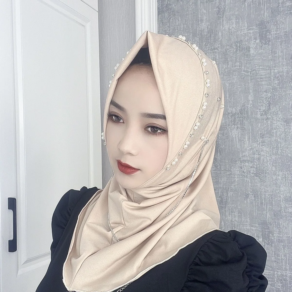 Islam Moslimských Pohodlné Klobúk Ľahko Nosiť Turban Prímestských Hijabs