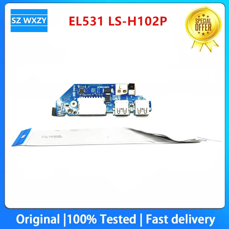Originálne Lenovo S340-15IWL Notebook vypínač Napájania USB IO Rada FRU 5C50S24908 EL531 LS-H102P LS-H10GP 100% Testované Rýchlu Loď